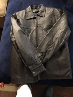 Men’s leather jacket