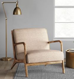 Esters Wood Armchair Textured Brown - Project 62