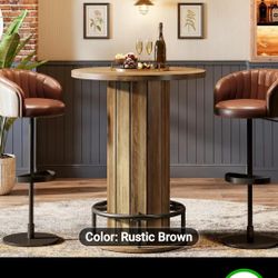 Pub Style Rustic  BarTable