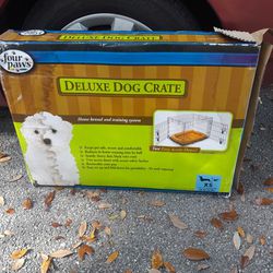 Deluxe Dog Crate 24×18×20