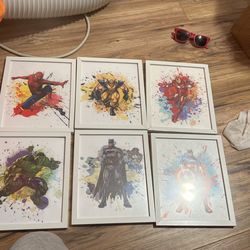 Super Hero Canvas Prints