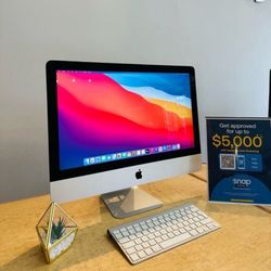 iMac 21” Desktop Apple Intel Core i5/8GB RAM/256GB✅Microsoft Office Word Excel,Logic,Final Cut🖥️1 Yr Wrnty✅ $0Down Finance Available