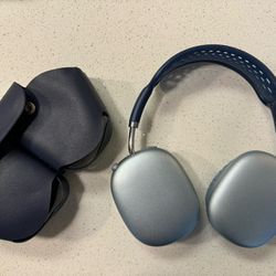 Bluetooth, Blue Headphones 