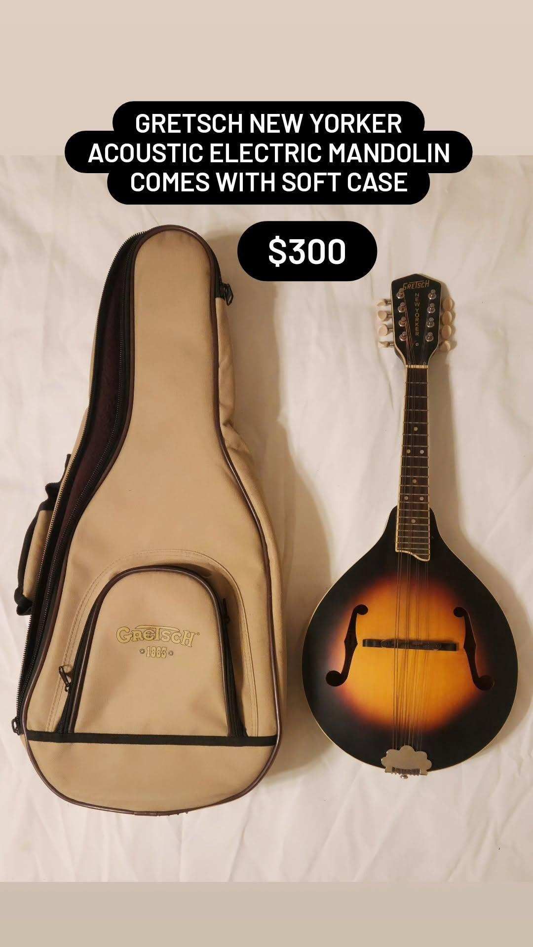 Gretsch New Yorker Acoustic Electric Mandolin