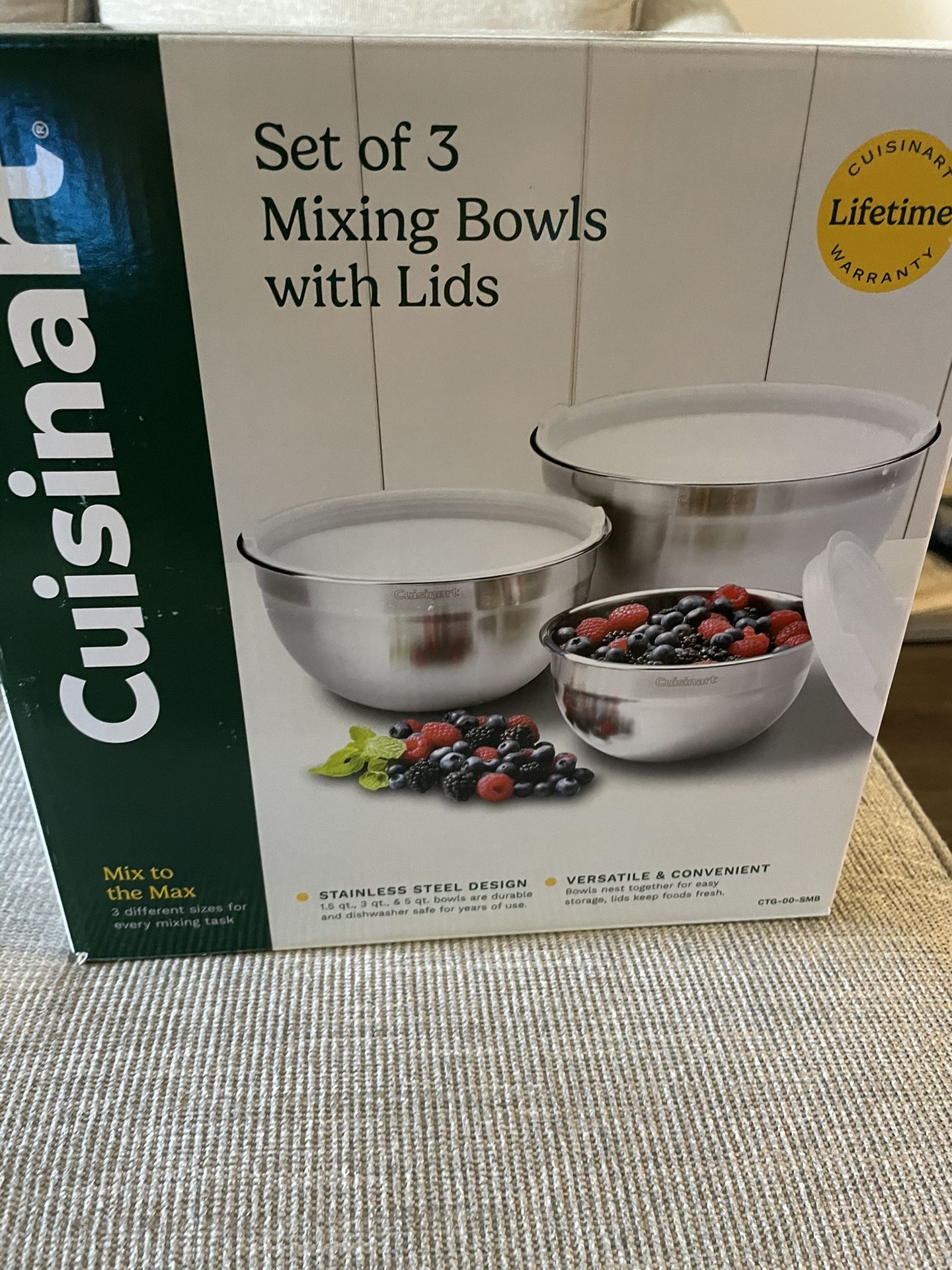 Mixing Bowls With Lids