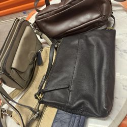 Lot Of Purses Including Fossil And Stone Mountain! 