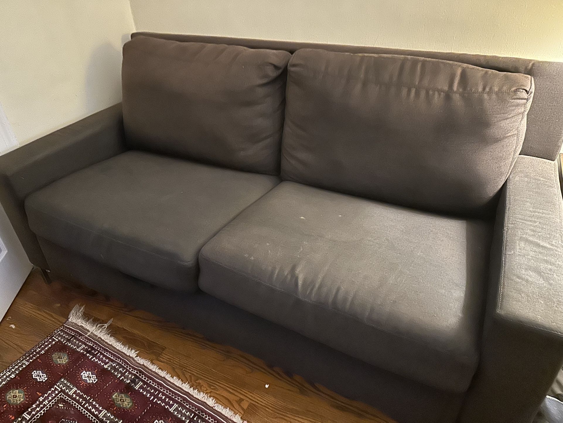 Premium Sofa Bed - Dark Grey, Quality Mattress, Good Condition 