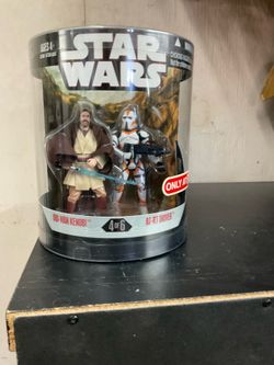 Star Wars two pack Obi Wan Kenobi and AT RT Driver