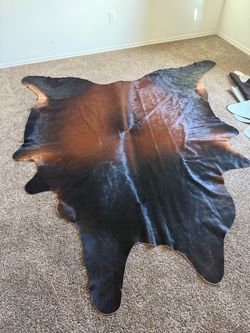 Cowhide rug