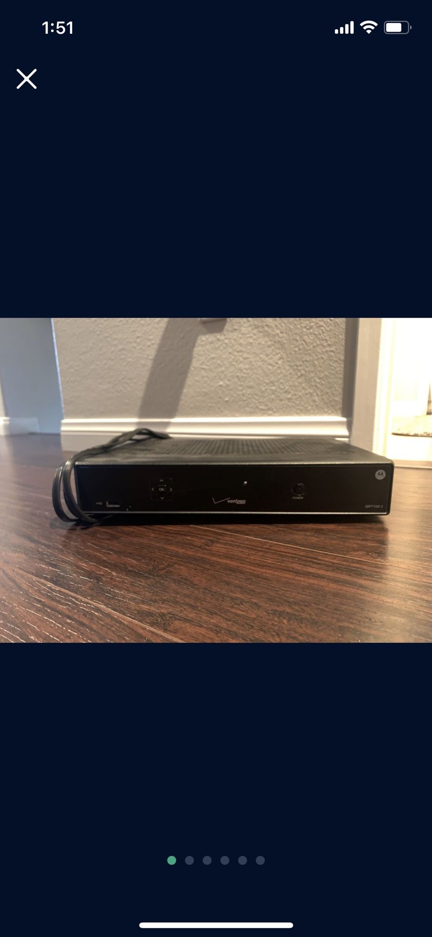 Verizon Motorola Cable Box for Sale in Hemet, CA OfferUp