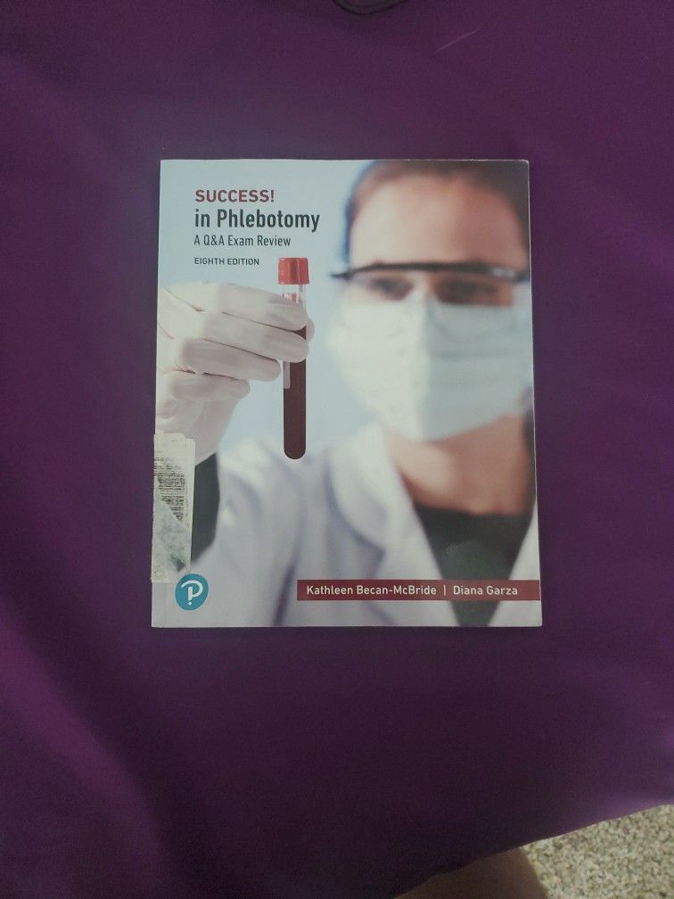Success In Phlebotomy Workbook Textbook