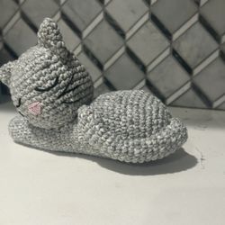 Sleeping Cat Amigurumi 