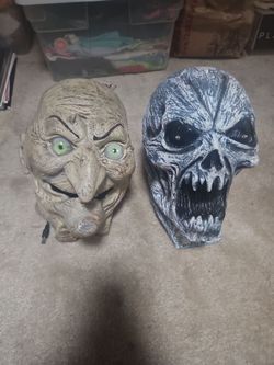 Halloween robotic heads