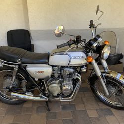 1973 Honda CB350F Motorcycle 