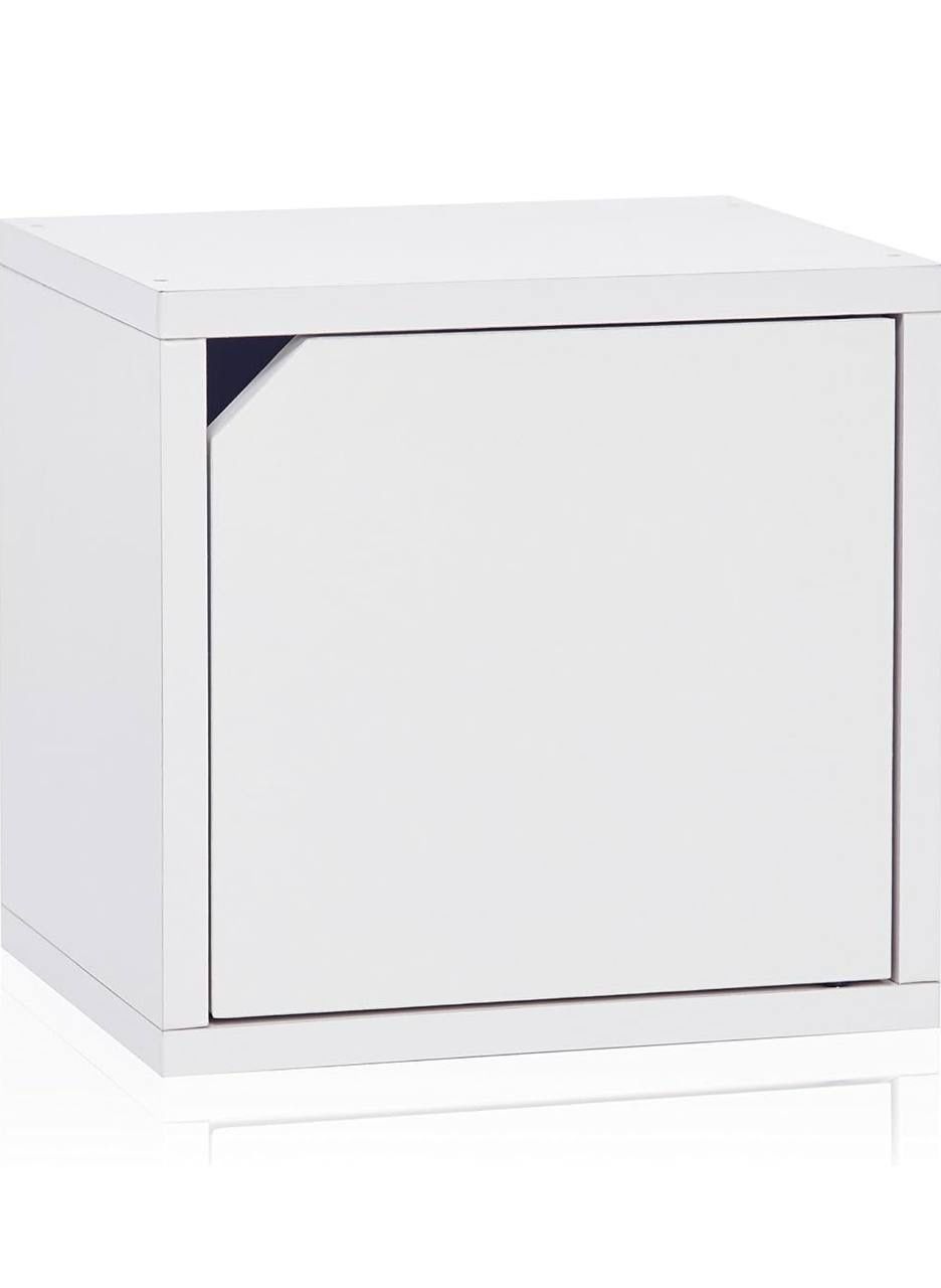 Way Basics Modular Closet Organizer (Tool-Free Assembly) Storage Shelving Unit (11.2 x 13.4 x 12.6), White