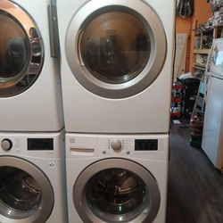 KENMORE WASHER AND GAS DRYER SET, SIDE BY SIDE OR STACKED. ON SALE ✅$599✅ PLUS FREE SHIPPING 