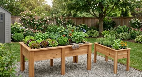 Raised garden beds!!