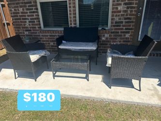 In-stock patio furniture (we finance and deliver)
