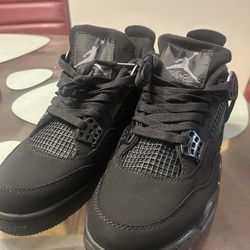 Black Cats Jordan 4s
