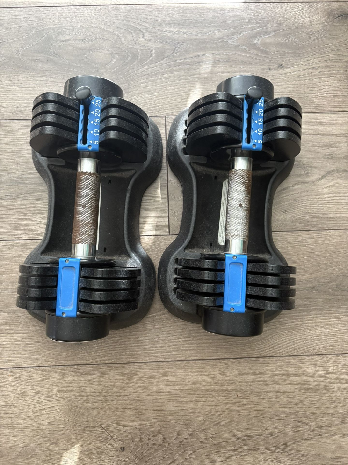 25 Lb Dumbbells