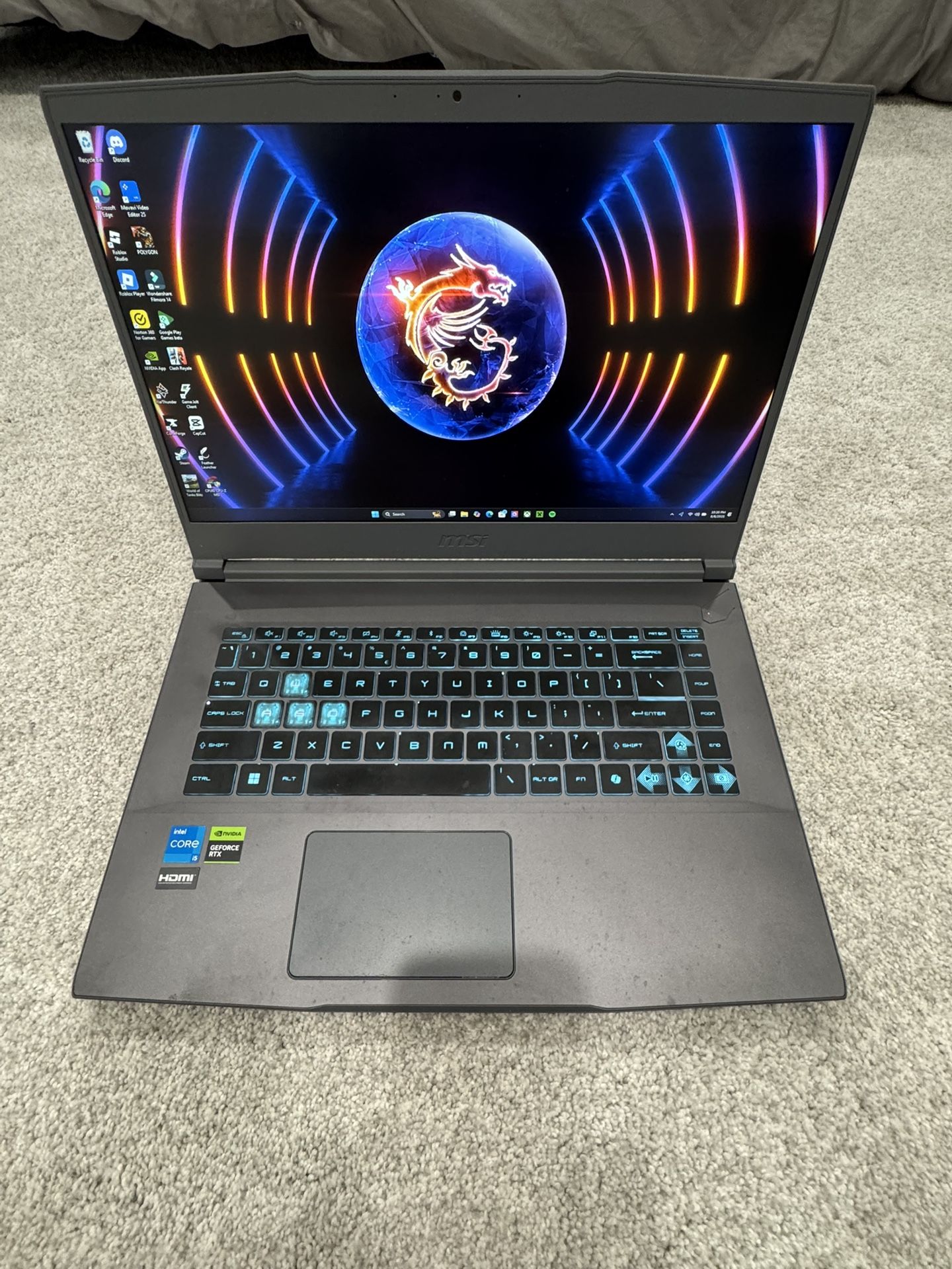 MSI 15.6 Inch Laptop 2025