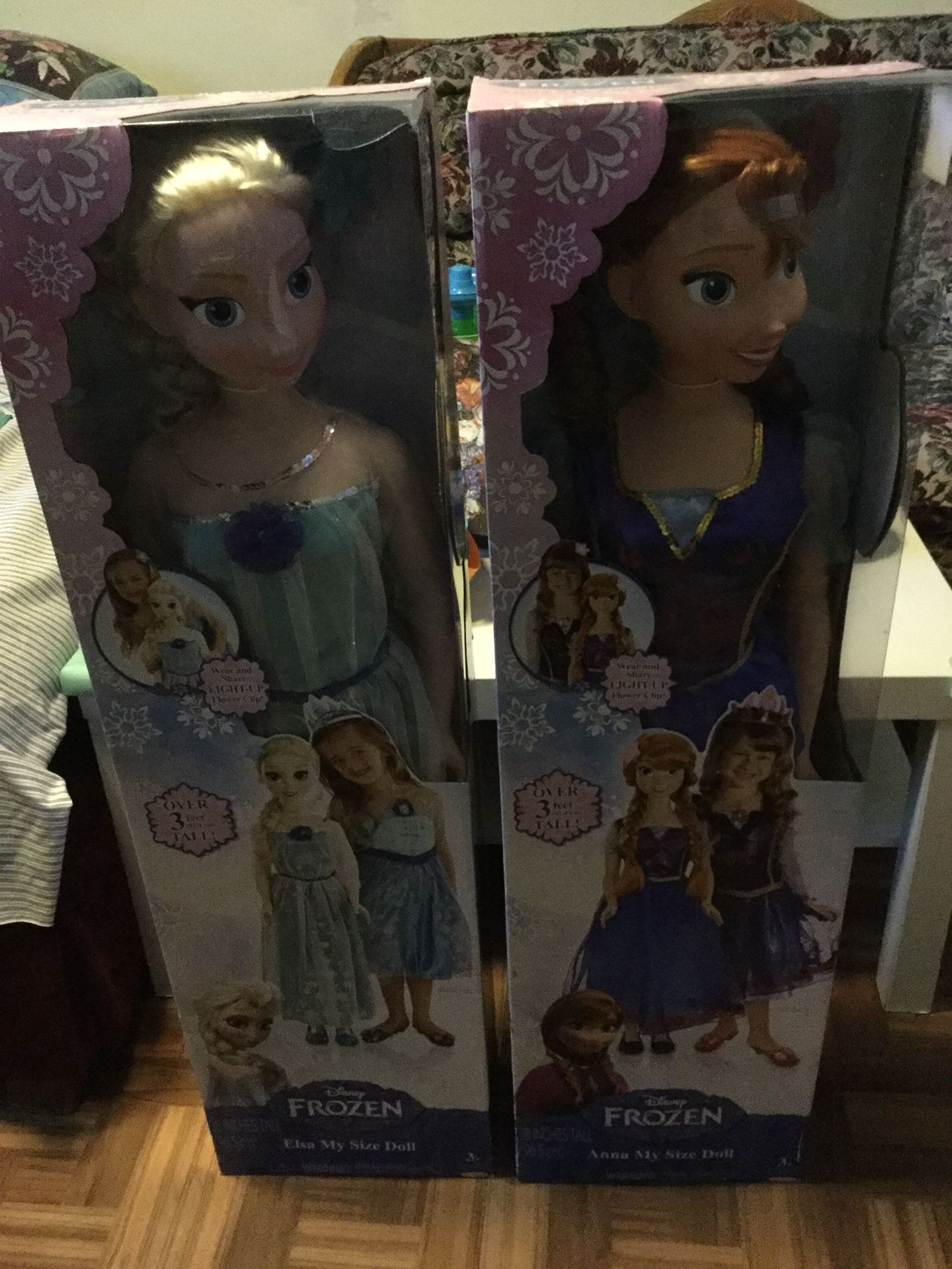 Disney Frozen Elsa and Anna My Size Dolls