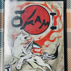 OKAMI PlayStation 2 PS2 Black Label Capcom COMPLETE With Manual TESTED/Works