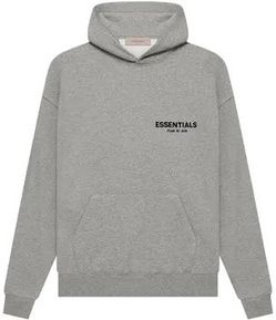 Dark oat essential hoodie