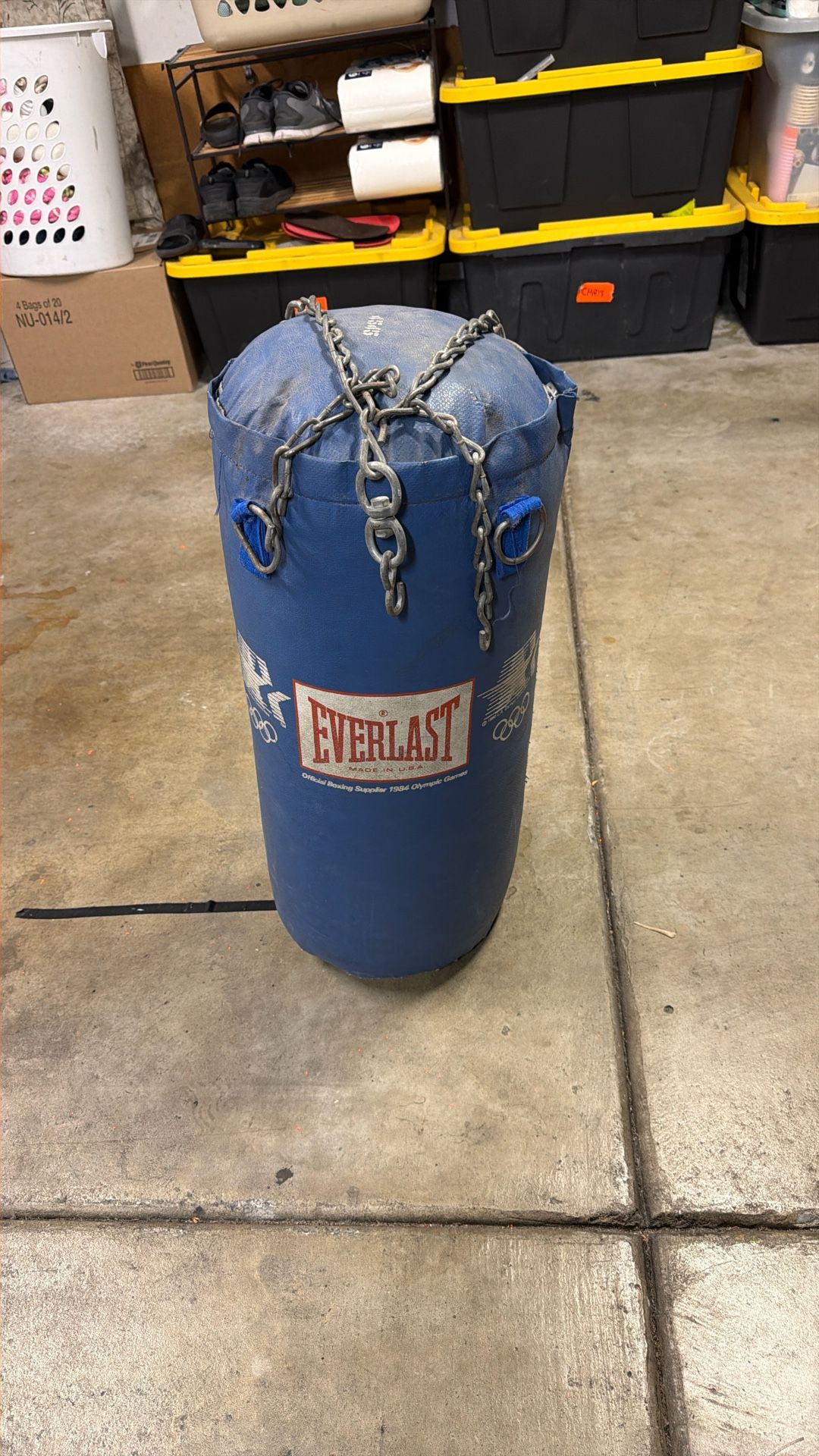 Everlast Punching Bag 1984 Olympic Game Edition