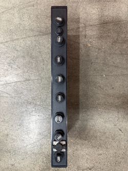 1U Rackmount USB & RJ45 Passthrough Panel - USB-C, USB-A & EtherCON Feedthrough