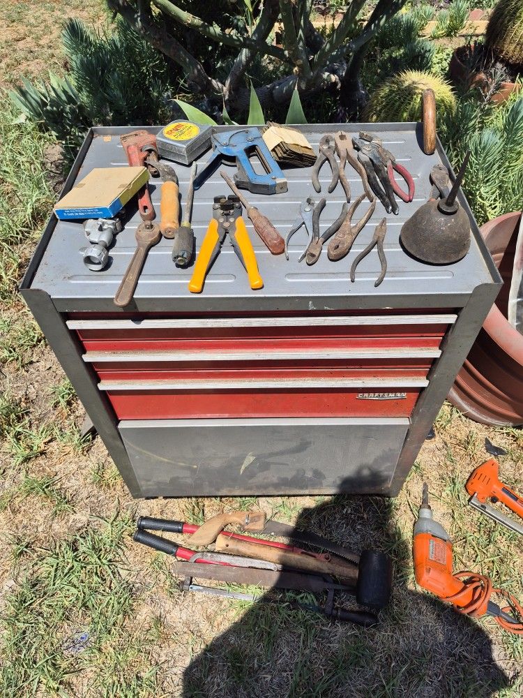 Vintage Craftsman Rolling Toolbox