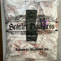 Beautiful, Classic but Elegant Scarlet Darkness Women's Cottagecore Dress 