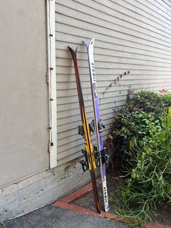 Two Pairs of Skis