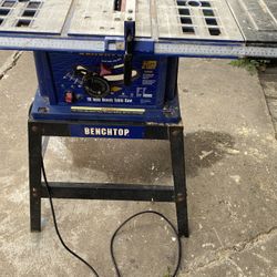 Table Saw (need New Carbon Brush)