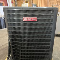 Goodman 3 Ton 17.2 Seer Two Stage AC Unit 