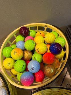 100 Vice de colored golf balls 5A