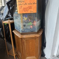 20 Gal Hex Aquarium 