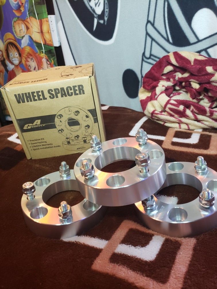 GA Supply 1 1/2 Inch 4 Lug ATV Wheel Spacers