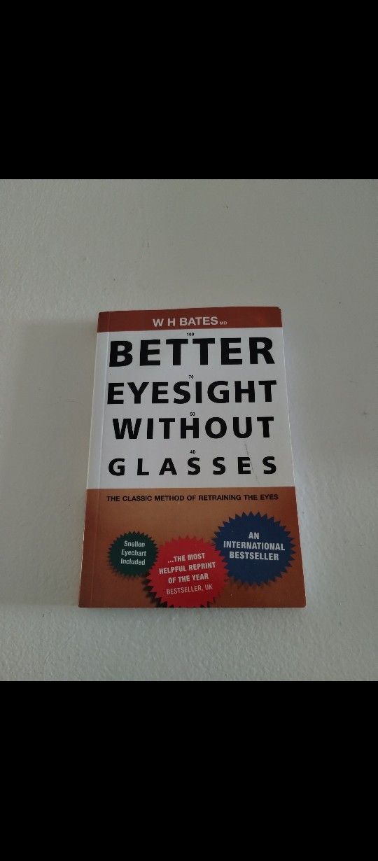 Better Eyesight Without Glasses Book