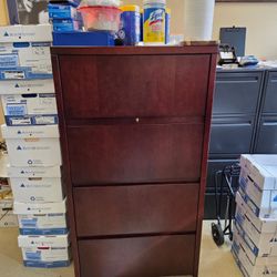 Nice Wooden Locking Filing Cabinet Lock File Tall