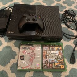 X Box One and NBA 2K21 GTA 5 premium edition