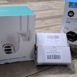 Smart Wi-Fi Camara And Pawer Extecion Cable 70 Ft