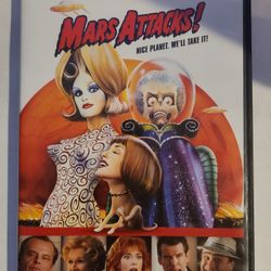 Mars Attacks DVD Movie