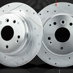  Rare Brake Rotors  Compatible with Select Acura and Honda Models - TL 2004-2008, Element 2004-2011