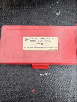 ASTRO PNEUMATIC TOOL COMPANY 7892 8PC. FUEL & TRANSMISSION LINE DISCONNECT TOOL SET