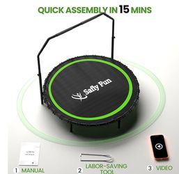 50'' Rebounder Trampoline for Adults