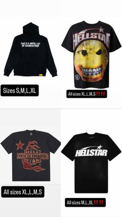 Hellstar hoodies and shirts