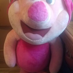 Pink Piggy said, "PLEASE BUY ME" Giant Piggy Stuffed Animal (almost 4 feet tall and over a foot wide)