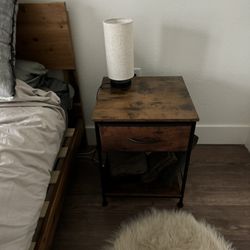 Two Matching Night Stands / Side Tables