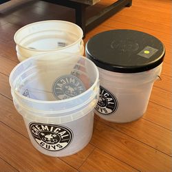 Chemical Guys Buckets And Lid